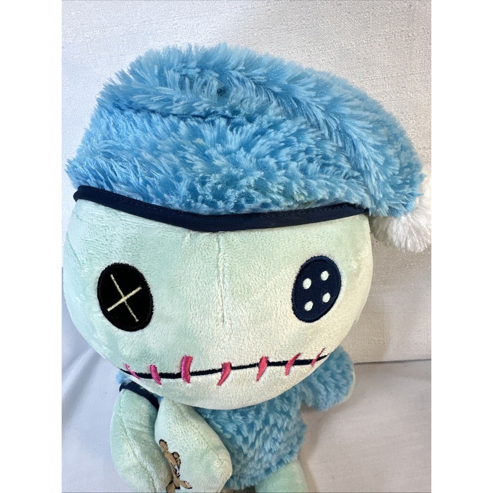 Disney Stitch 16" Plush Scrump In Pajamas From Hong Kong Disneyland - Picture 4 of 9